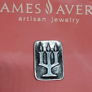 James Avery Shield Pocket Piece Rare